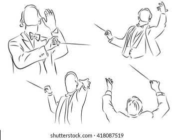 Conductors With Baton