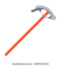 Conduit Bender Tool for Pipe Bending, Flat Vector Illustration Design