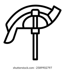 Conduit Bender Vector Line Icon Design For Personal And Commercial Use