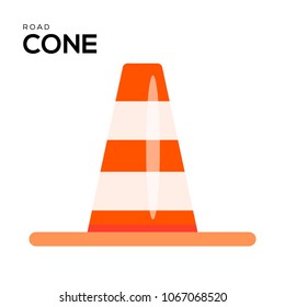 Cone art icon. Cone classic background. Cone illustration concept. 