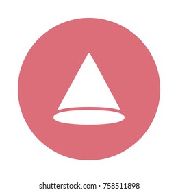  cone circle icon