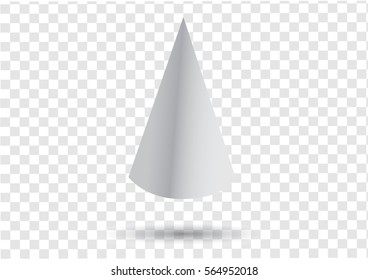  cone, geometric.