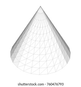 cone geometric 3d vector