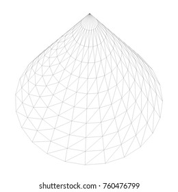 cone geometric 3d vector