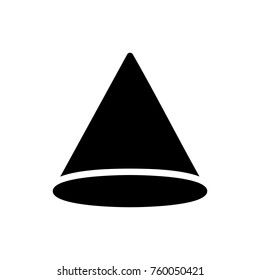  cone glyph icon