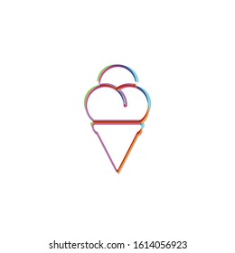 Cone Ice Cream -  App Icon