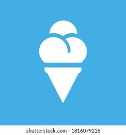 Cone Ice Cream - App Icon Button