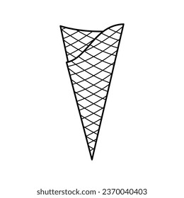 Cone Ice Cream Icon For Logo And More