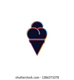 Cone Ice Cream - Vector App Icon