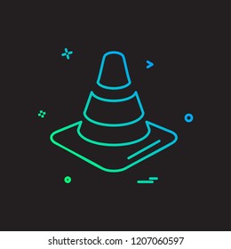 Cone icon design vector