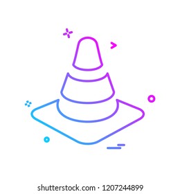 Cone icon design vector