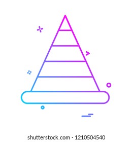 Cone icon design vector
