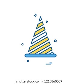 Cone icon design vector