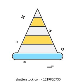 Cone icon design vector