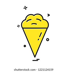 Cone icon design vector