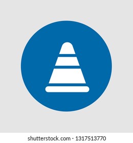  Cone icon. Editable  Cone icon for web or mobile.