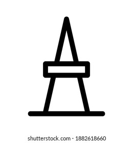 Cone icon or logo isolated sign symbol vector illustration - high quality black style vector icons
