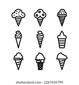 cone icon or logo isolated sign symbol vector illustration - high quality black style vector icons

