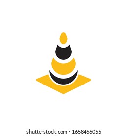 ilustración vectorial del icono cone