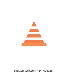 Cone icon on a white background