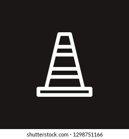 cone icon. cone vector design. sign design
