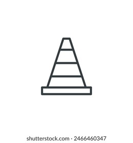 Cone icon, cone vector illustration