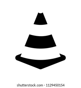 Cone icon vector icon. Simple element illustration. Cone symbol design. Can be used for web and mobile.