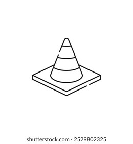 cone icon vector template illustration logo design