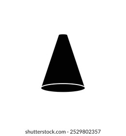 cone icon vector template illustration logo design