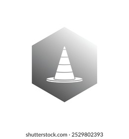cone icon vector template illustration logo design
