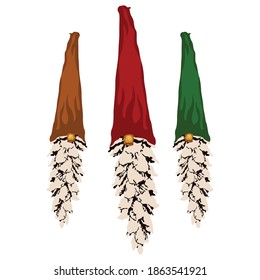 A cone (in formal botanical usage: strobilus, plural strobili) is an organ on plants in the division Pinophyta (conifers) that contains the reproductive structures.