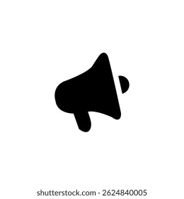 Cone Megaphone Broadcasting Sound icon logo
