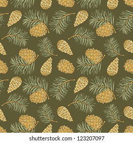 cone seamless pattern