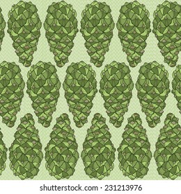 Cone seamless pattern 