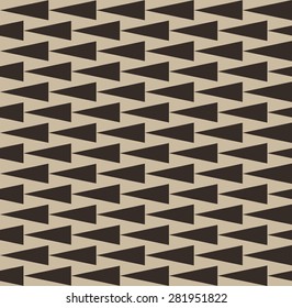 Cone shape geometric figure background pattern design with horizontal lay out for wallpaper, decoration and other design needs. 