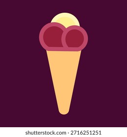 Cone smart trendy bunten Vektor atemberaubende Design nützlich Illustration bunten Hintergrund.eps