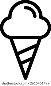 A cone is a three-dimensional geometric shape that tapers smoothly from a flat base to a point. It's commonly seen in ice creams, traffic markers, and mathematical models.
