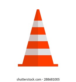 cone, traffic, construction icon vectgor image. Can also be used for transport, transportation and travel. Suitable for mobile apps, web apps and print media. 