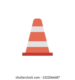 cone, traffic cone icon. Element of color construction icon. Premium quality graphic design icon. Signs and symbols collection icon for websites, web design, mobile app