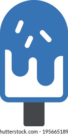 cone vector glyph color icon