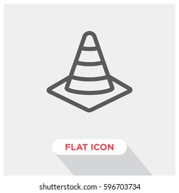 Cone vector icon
