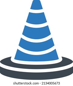 Cone Vector Illustration On Transparent Background