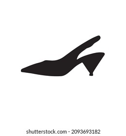 Cone women heels shoe silhouette