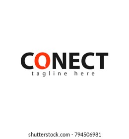 conect logo concept
