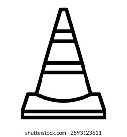 Cones Signal Glyph Icon Design For Personal nad Commercial Use