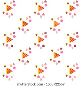 Confection vector set. Cakes and cookies illustration