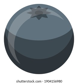 Confectioner blackberry icon. Isometric of confectioner blackberry vector icon for web design isolated on white background