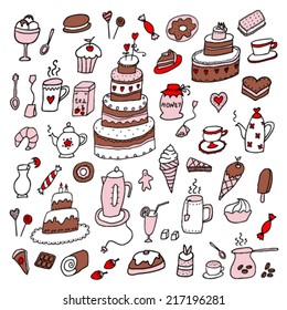 Confectionery Sweet Color Set