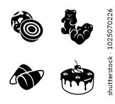 Confectionery vector icons