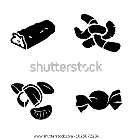 Confectionery vector icons
